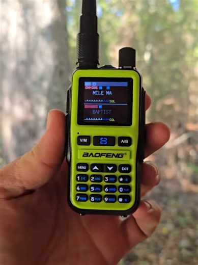 #onthisday the new baofeng uv5r minis are here. now with more frequencies including air band receive to listen to air traffic. also with Bluetooth programming it's easier than ever!! #baofeng #radio #ham #radio
