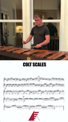 how ‪@DubuqueColtsMedia‬ practices scales!?! ‪@georgemasonuniversity‬ influenced! two octaves long!?