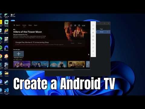How To Create an Android TV Emulator on Windows 11