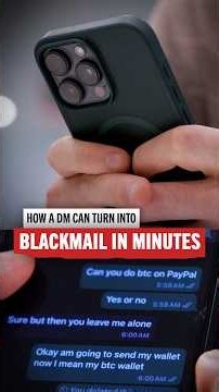 How a DM Can Turn Into Blackmail in Minutes