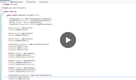 #java #hibernate #orm #databasedesign #backenddevelopment #fullstackdevelopment #learningjourney | Devipratyusha Garre