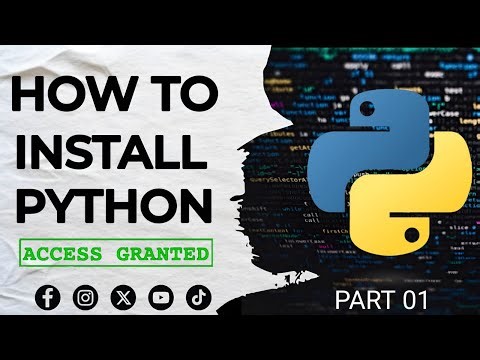 How to Install Python on Windows 11 || 2026 Beginner's Guide || Python Video Series Part 01