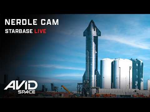 Starbase Live Nerdle Cam - SpaceX Starship Launch Facility