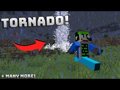 I Made a Natural Disasters Mod For Minecraft!