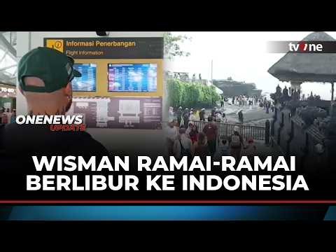 Wow! 10,58 Juta Wisatawan Asing Liburan ke Indonesia | OneNews Update