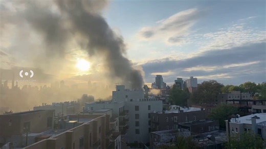 5-alarm fire at house with church extension in Queens, FDNY reports