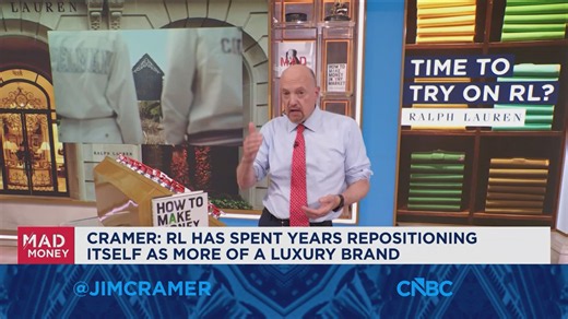 Ralph Lauren has a terrific long-term growth story, says Jim Cramer