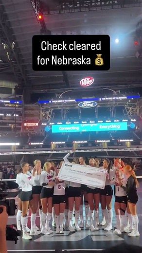 Nebraska takes home the cash prize for Spikes Under the Lights 🔥