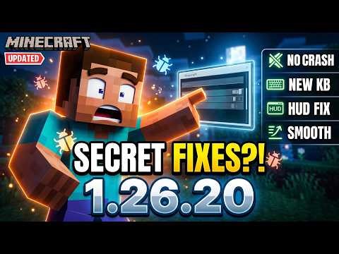 Minecraft 1.26.20 Update – Secret Changes You Missed 👀🔥