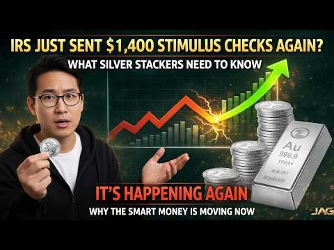 IRS Just Sent $1,400 Stimulus Checks Again? What Silver Stackers Need to Know