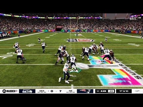 Madden NFL 26 - Seattle Seahawks vs New England Patriots - Super Bowl LX Gameplay (PS5) [4K60FPS]