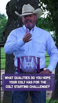 What qualities do you hope your colt has? #applythemethod