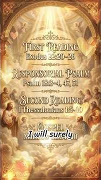 October 25, 2026 | Today's Catholic Reading & Gospel | Thirtieth Sunday in Ordinary Time