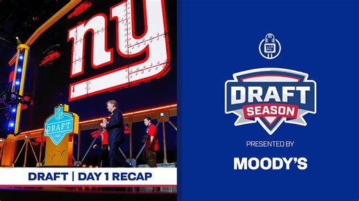 Day One Recap | Draft Season | New York Giants