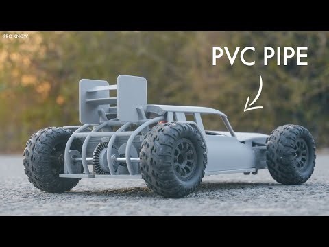 Handcrafted High-Speed RC Car Built Using PVC Pipes – DIY Powerful RC Car