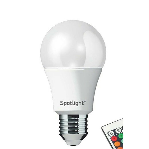 Spot Light Bec Smart LED 7.5W pentru Dulie E27 și Formă A60 RGB 600lm Reglabil în intensitate 5377