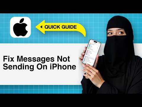 How To Fix Messages Not Sending On iPhone | iPhone Messages Not Sending Fix