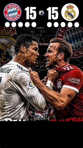 Real Madrid vs Bayern Munich | 🔥🔥 | Ronaldo vs Kane | PENALTY SHOOTOUT | IMAGINARY MATCH | RO07 |