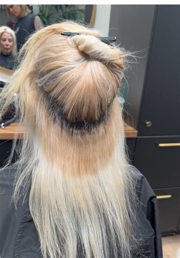 I think her credit score went up after this transformation @Wella Professionals