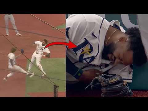 Junior Caminero Injury Update - Scary Collision With Jonny DeLuca in MLB Playoffs