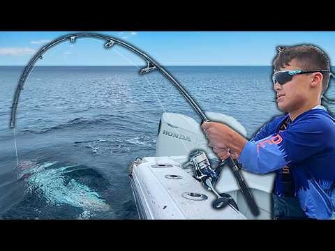 KID VERSUS TUNA! Bluefin Tuna Fishing on LIGHT Tackle