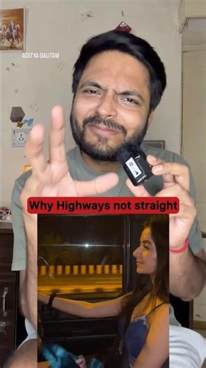 Why our highways and expressways can’t be straight #trendingfacts #highways