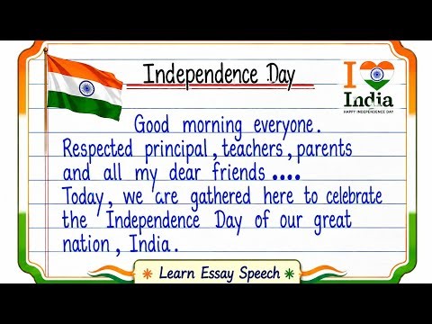 Best Independence Day Speech in English 2026 🇮🇳 | 15 August Speech for Students