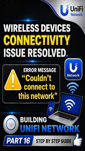 Couldn't connect to this network Complete Tutorial #unifi #wireless #ruckus #tutorial #infotech