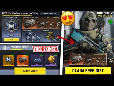 FREE LEGACY GUN [Elite Mission Update] Unquie Skin | FREE CP | Nikto Boss Guide & Free Rewards!