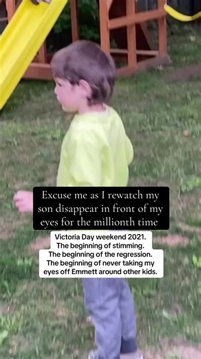 This was just a month before the acute part of Emmett’s regression. And yet. All of it still rings true even 5 years later. Especially now. Especially this weekend. If you know, you know. #childhooddisintegrativedisorder #regression #autisticregression #stimming #autismawareness