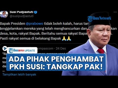 Prabowo Akui Penertiban Hutan Dihambat, Susi Pudjiastuti Tantang Tangkap dan Tenggelamkan!