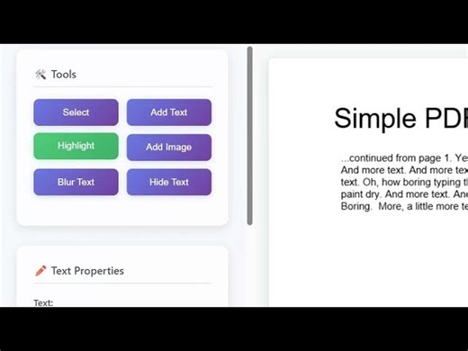 Build an Adobe Acrobat Clone PDF Editor Using PDF-LIB In Browser PDF Annotation with HTML & JS