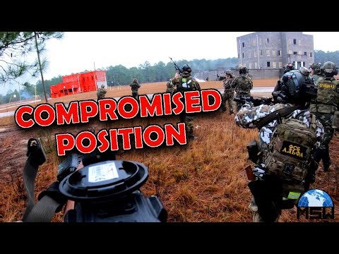 $1500 worth of Pyro used in ONE STAIRWELL | Milsim West Black Sea Storm (Arcturus AK12K)