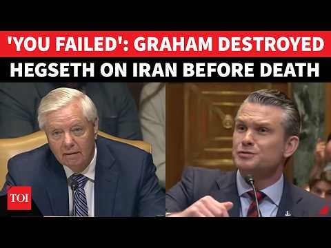 REPLAY: Lindsey Graham ‘TORCHES’ Hegseth Over Iran War ‘Failure’, China And Russia’s ‘Deadly Plans’