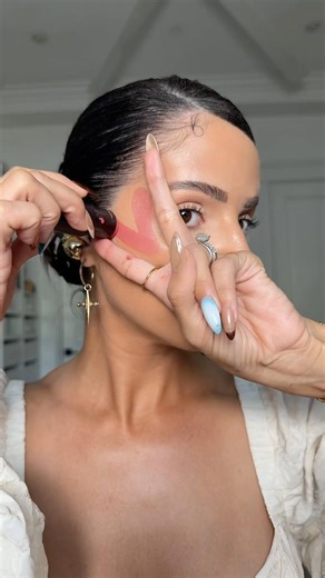 blush makeup hack (lifted or fuller)