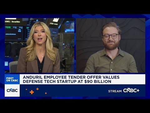 Anduril CEO on employee tender offer: We're not going to have employees distracted by stock prices