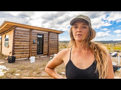 Solo Van Life on My Off-Grid 40 Acres | Elk Hide Tanning & Desert Storms