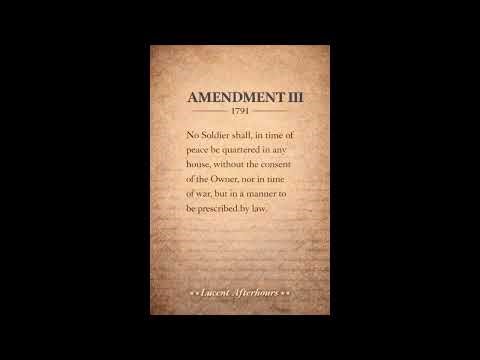 3rd Amendment