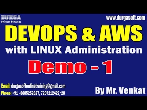 DEVOPS & AWS with LINUX Administration tutorials || Demo - 1 || by Venkat On 01-01-2026 @8PM (IST)