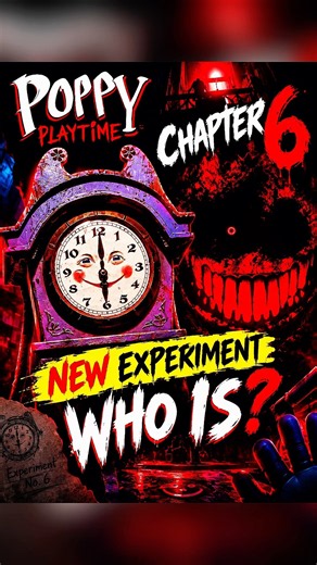 Poppy Playtime Chapter 6: WHO IS THE NEW EXPERIMENT? #poppyplaytime