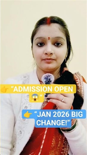 IGNOU January 2026 Admission Open 😱