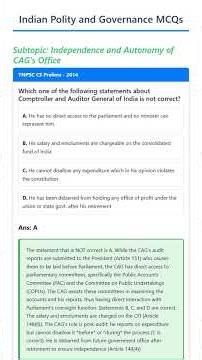 Independence and Autonomy of CAG's Office