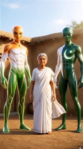 India 🇮🇳 vs Pakistan 🇵🇰 Alien Challenge 👽 | Who Will Win? 😱🔥 #shorts#ai #india #pakistan
