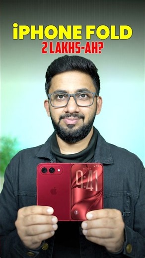 Apple iPhone Fold 2 Lakhs a?😱 iPhone 18 Pro launch event varuthu🔥