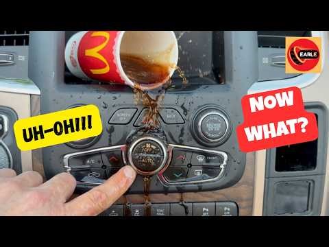 2014 RAM 1500 AC Controls Repair OR Replacement After A Soda Spill!