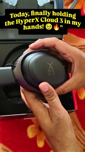 HyperX Cloud 3 Unboxing! Worth It? 🤔🎧 #battlegroundsmobileindia #gamingshorts #gaming #hyperx #fyp