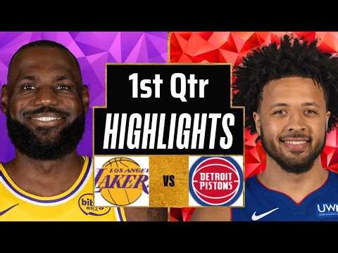 Los Angeles Lakers vs Detroit Pistons Full Game Highlights 1st Qtr | Mar 23 | 2026 NBA Highlights