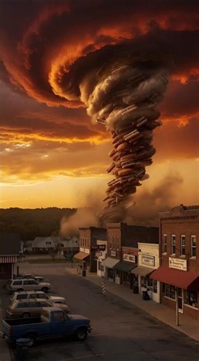 This Hot Dog Tornado Won't Stop Until Every Bun Is Gone 🌭🌪️