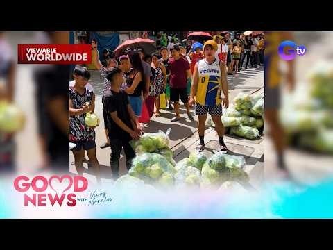 Libreng gulay, ipinamamahagi ng isang ukayan?! | Good News