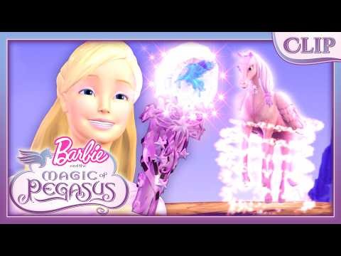 Barbie Uses The Wand Of Light! | Barbie & The Magic of Pegasus | Movie Clip